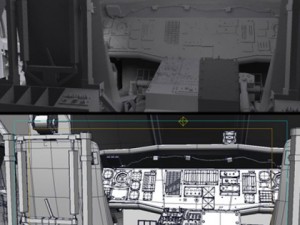 Battlehawk military helicopter 3D Model