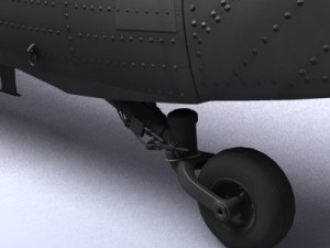 Uh 60 blackhawk military helicopter 3D Model