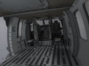 Uh 60 blackhawk military helicopter 3D Model