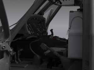 Uh 60 blackhawk military helicopter 3D Model