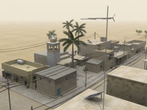 middle eastern town Modelo 3D