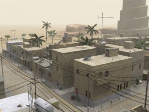 middle eastern town Modelo 3D