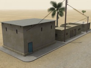 middle eastern town Modelo 3D