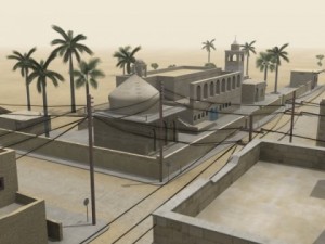 middle eastern town Modelo 3D