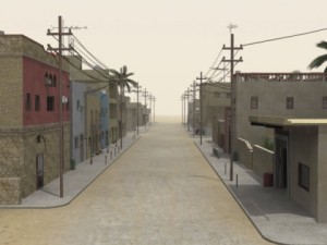 middle eastern town Modelo 3D