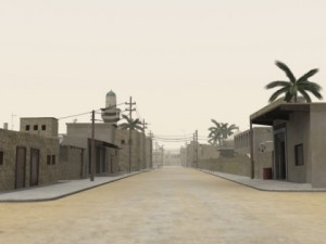 middle eastern town Modelo 3D