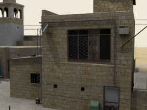 middle eastern town Modelo 3D