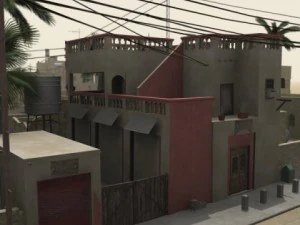 cittadina del Medio Oriente Modello 3D
