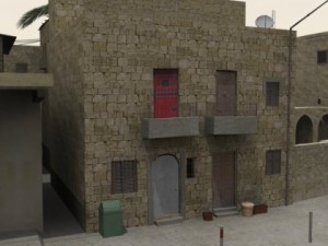 middle eastern town Modelo 3D