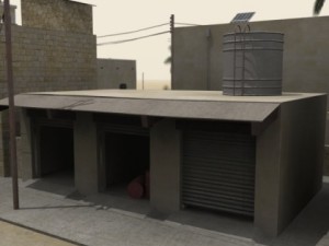 middle eastern town Modelo 3D