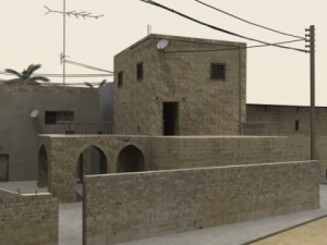middle eastern town Modelo 3D