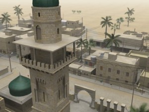 middle eastern town Modelo 3D