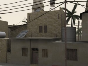 middle eastern town Modelo 3D