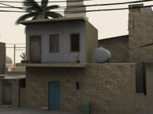 middle eastern town Modelo 3D