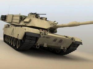 m1a1 abrams tank 3D Model