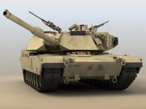 m1a1 abrams tank 3D Model