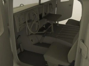 hmmwv military humvee 3D Model