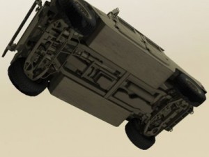 hmmwv military humvee Modelo 3D