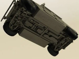 hmmwv military humvee 3D Model