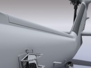 Uh60 blackhawk navy helicopter 3D Model