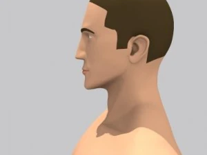 realistic male character 3D Model