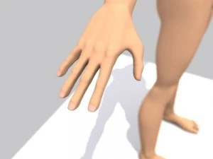realistic male character 3D Model