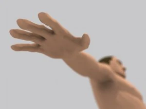 realistic male character 3D Model
