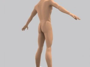 realistic male character 3D Model