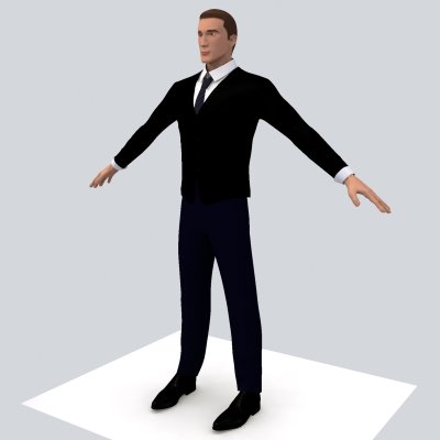 male character outfits 3D मॉडल .c4d .max .obj .3ds .fbx .stl .blend 