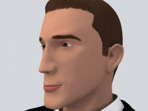 male character outfits 3D Model