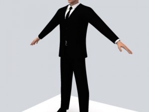 male character outfits 3D मॉडल