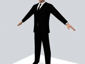 male character outfits 3D Model
