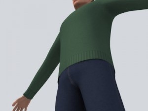 male character outfits 3D मॉडल