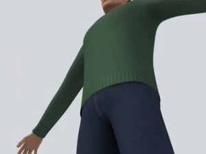 male character outfits 3D Model