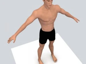 male character outfits 3D Model