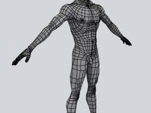 male character outfits 3D Model