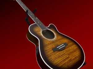 guitar Modello 3D