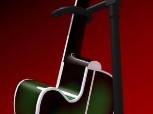 guitar 3D मॉडल