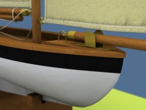 model sailboat 3D Model