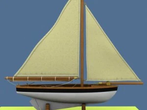 model sailboat 3D Model