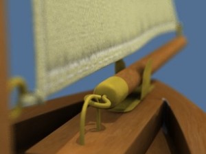 model sailboat Modelo 3D