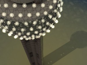reunion tower dallas texas 3D Модель
