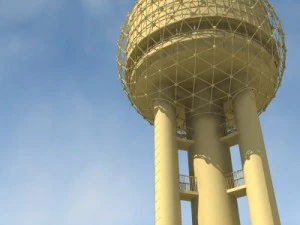 reunion tower dallas texas 3D Model