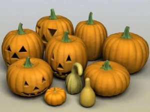 pumpkins 3D Model