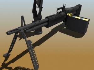 m60 machine Modello 3D