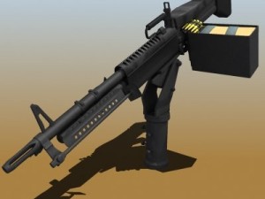 m60 machine 3D Модель