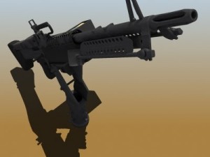 m60 machine 3D Модель