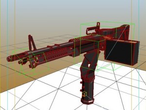 m60 machine 3D Модель