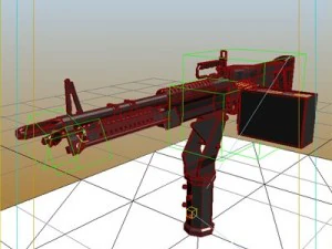 m60 machine 3D Model