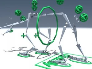 orso grizzly truccato Modello 3D